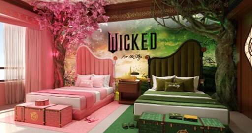 Wicked-Themed Hotel Suite Transports You to The Land of Oz In NYC