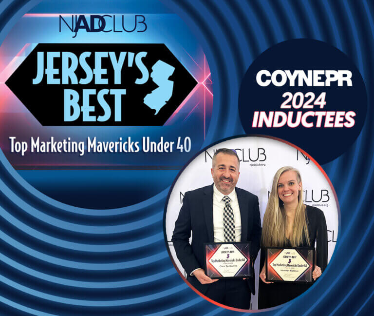 Rottner and Tamburino Honored by NJ Ad Club