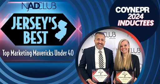 Two Coyne PR Practitioners Named 2024 Jersey's Best Top Marketing Maverick's Under 40