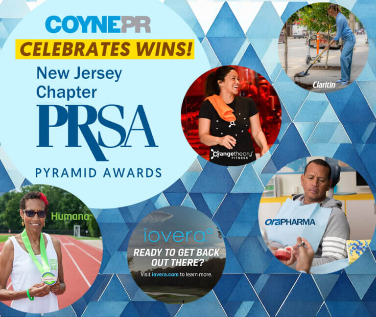 Coyne PR Celebrates Success at the 2024 PRSA NJ Pyramid Awards