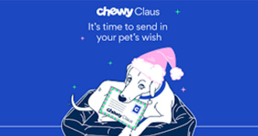 Your Pet Can Submit a Christmas List Too: How to Write to 'Chewy Claus' This Holiday Season