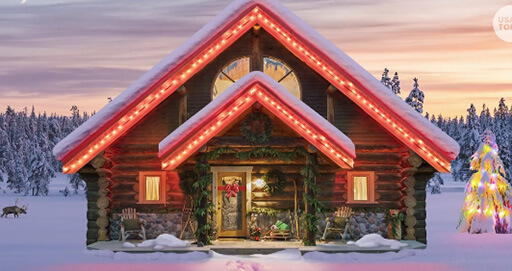 Want to Look Inside Santa's $1.2 Million Cabin? Here's How to Take a Zillow Virtual Tour